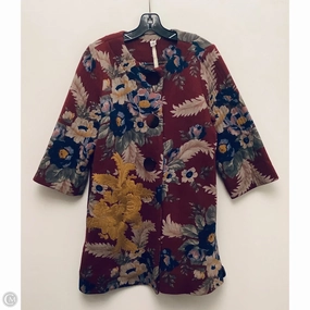 Coat Puffer & Quilted By Uncle Frank In Maroon, Size: M CompressionResistant