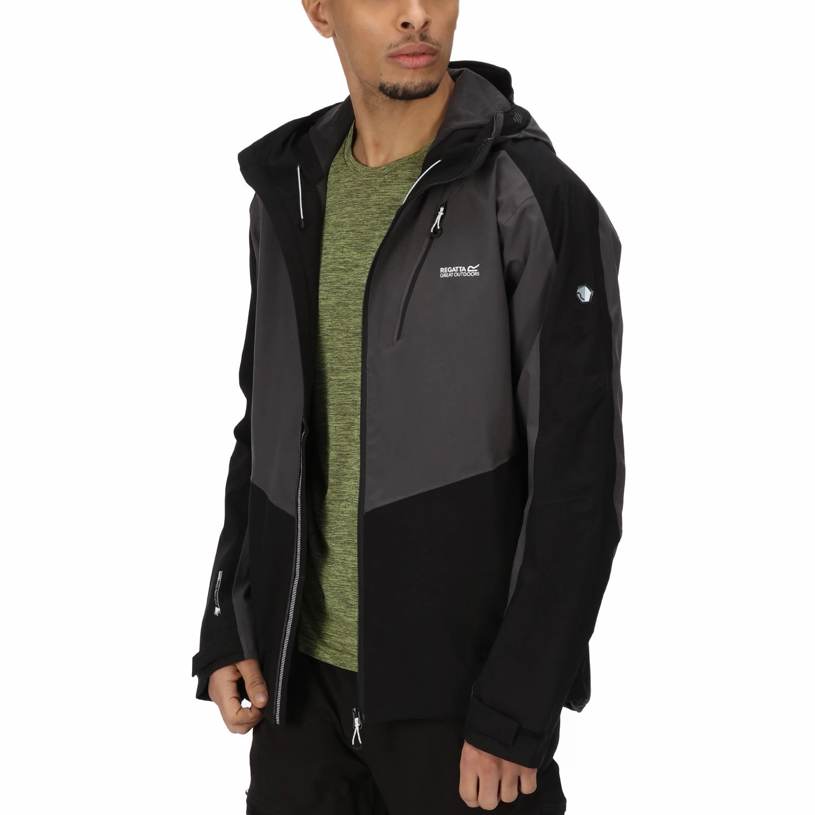 Regatta Mens Highton Stretch II Waterproof Jacket Lightweight Feel