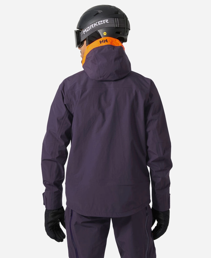 SOGN SHELL 2.0 JACKET, Black Grape Heat Guard Rain Guard