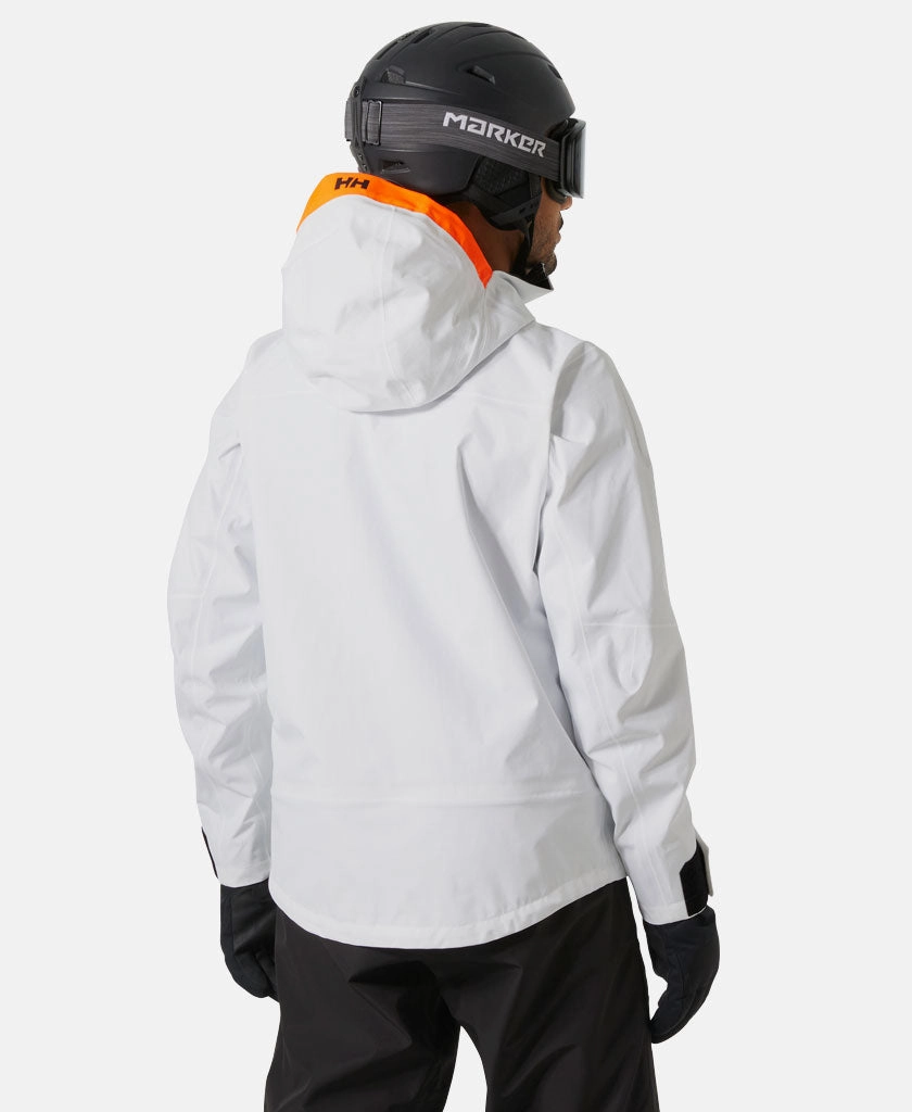 SOGN SHELL 2.0 JACKET, White Breezy Layer Option StretchableMaterial