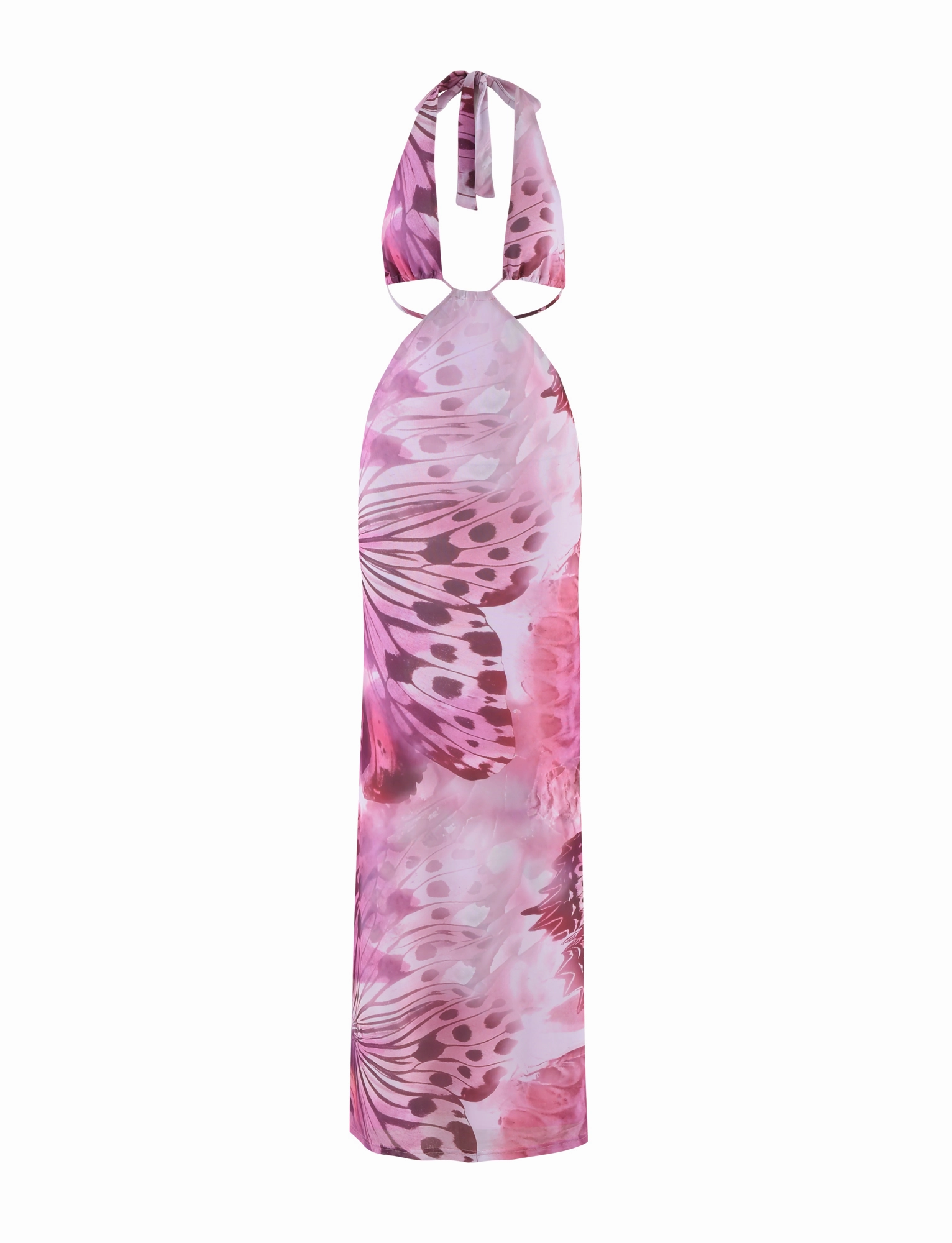 City Friendly SOLEIL MAXI DRESS - MACRO BUTTERFLY