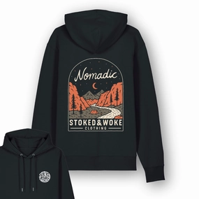 Organic "Nomadic" Hoodie Butterfly like Perfect Design