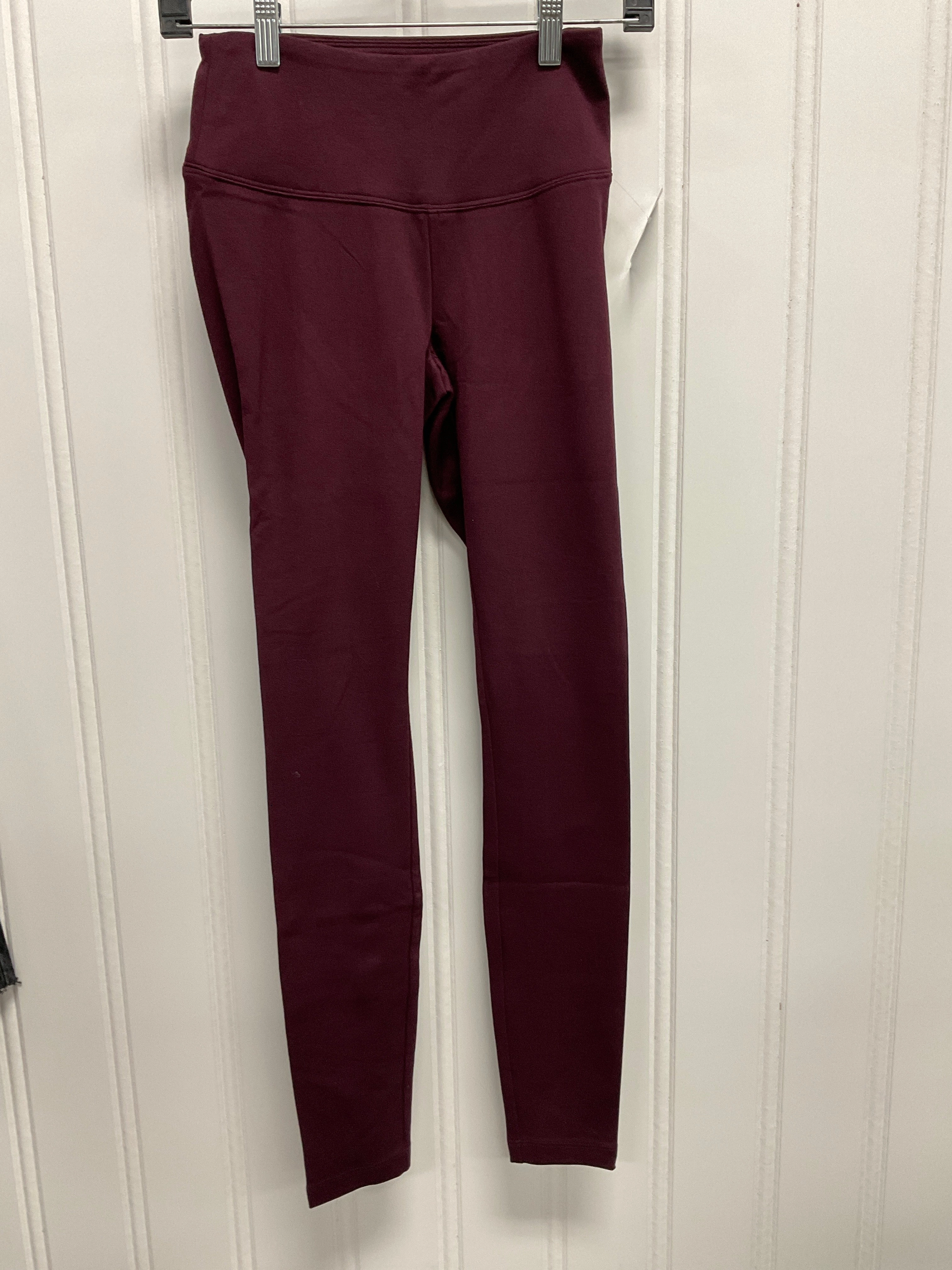 Natural Stretch Machine wash Pants Leggings By White House Black Market In Purple, Size:2
