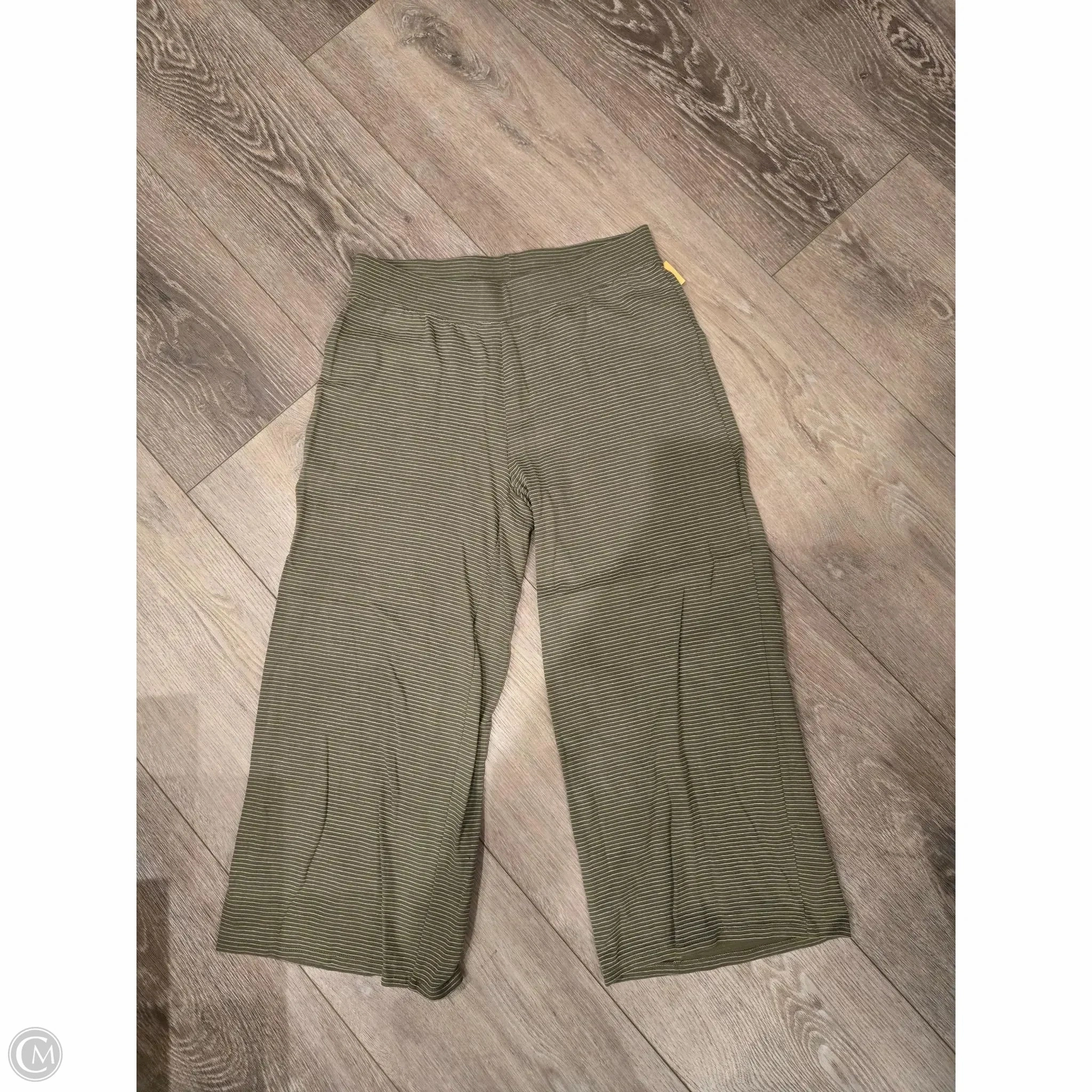 No Compression Pants Leggings By Liz Claiborne In Green, Size: S