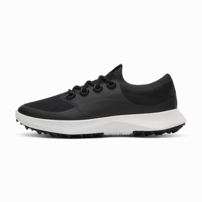 Slim Profile Heel Pad Men's Golf Dashers - Natural Black (Blizzard Sole)