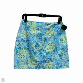 Skirt Designer By Lilly Pulitzer In Aqua, Size: 4 Fast fashion