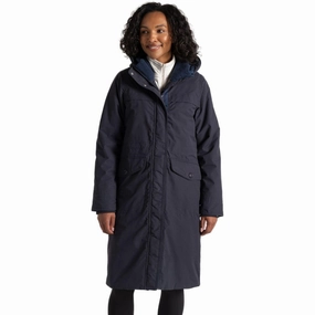 Wrinkle resistant fabric One Color Craghoppers Womens Tyndal Waterproof Hooded Jacket