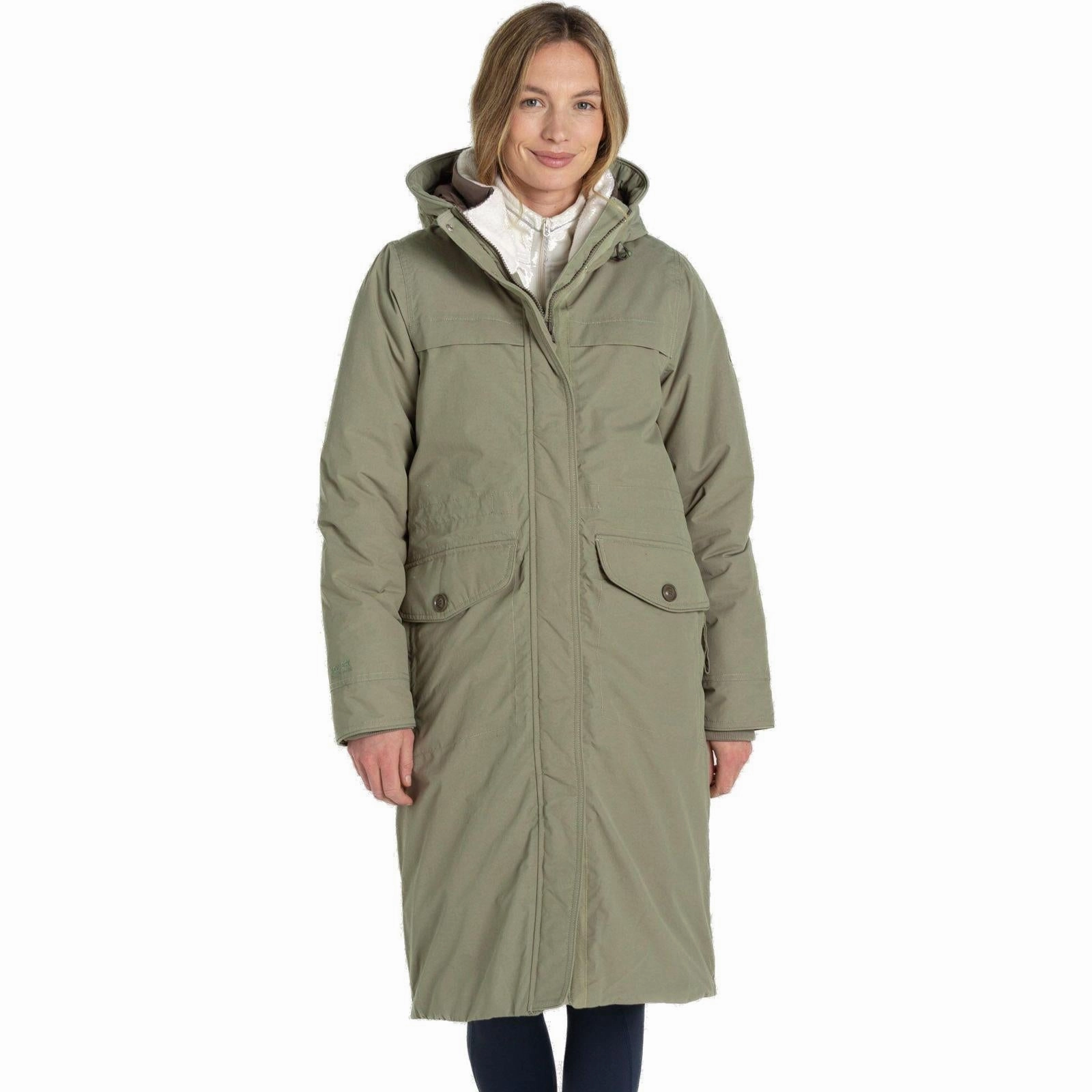 Craghoppers Womens Tyndal Waterproof Hooded Jacket Softshell Fabric
