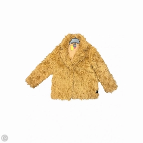 Cold Climate Coat Faux Fur & Sherpa By Vince Camuto In Brown, Size: L