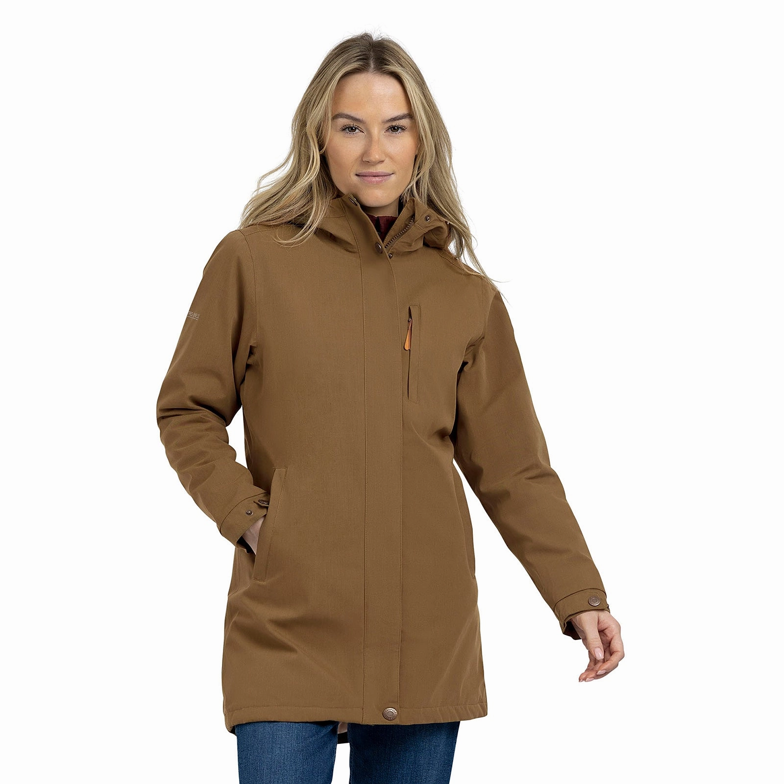 Trespass Womens Risha Fleece Lined Waterproof Jacket Winter Fashion