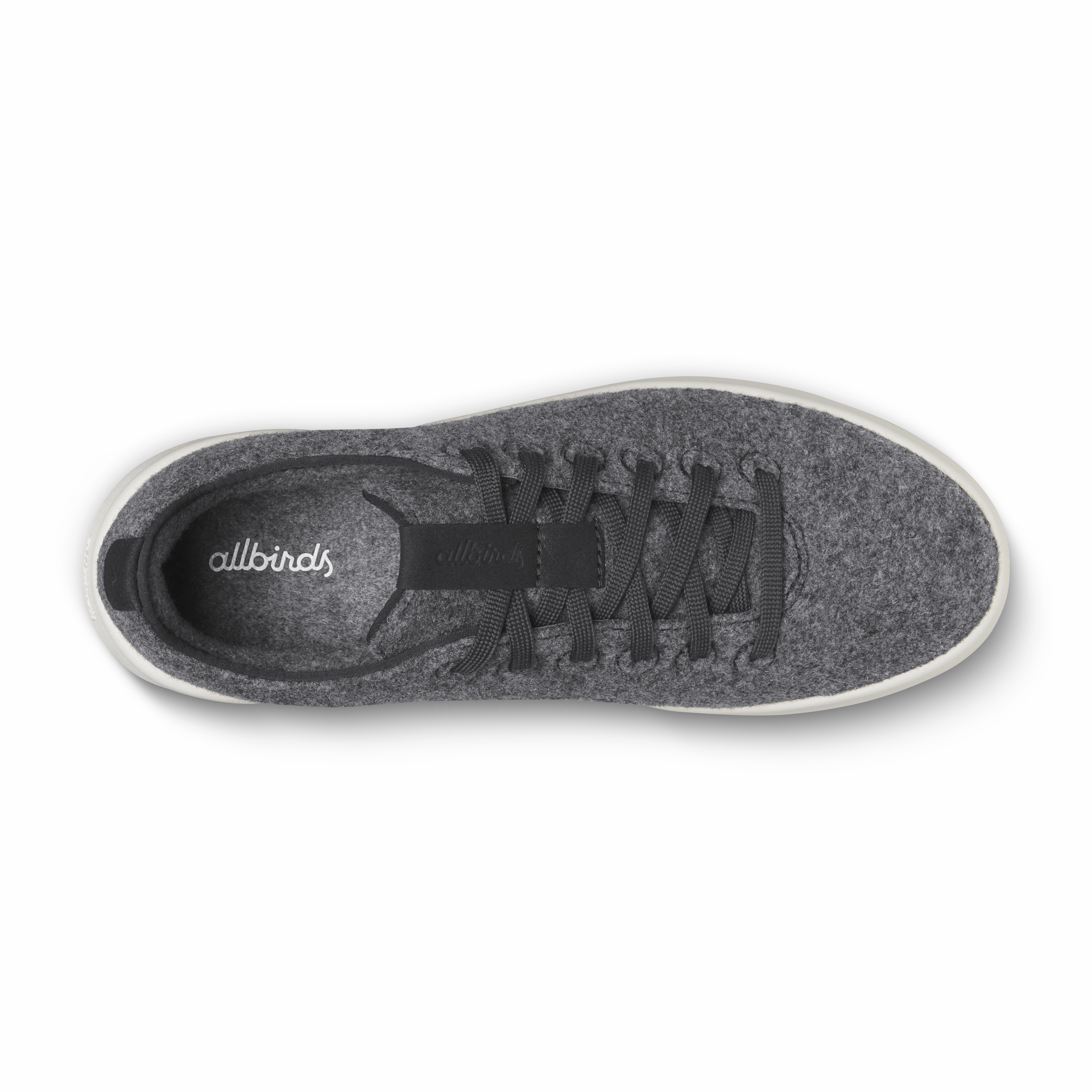 Supportive Feel Men's Wool Cruiser - Granite Grey (Natural White Sole)