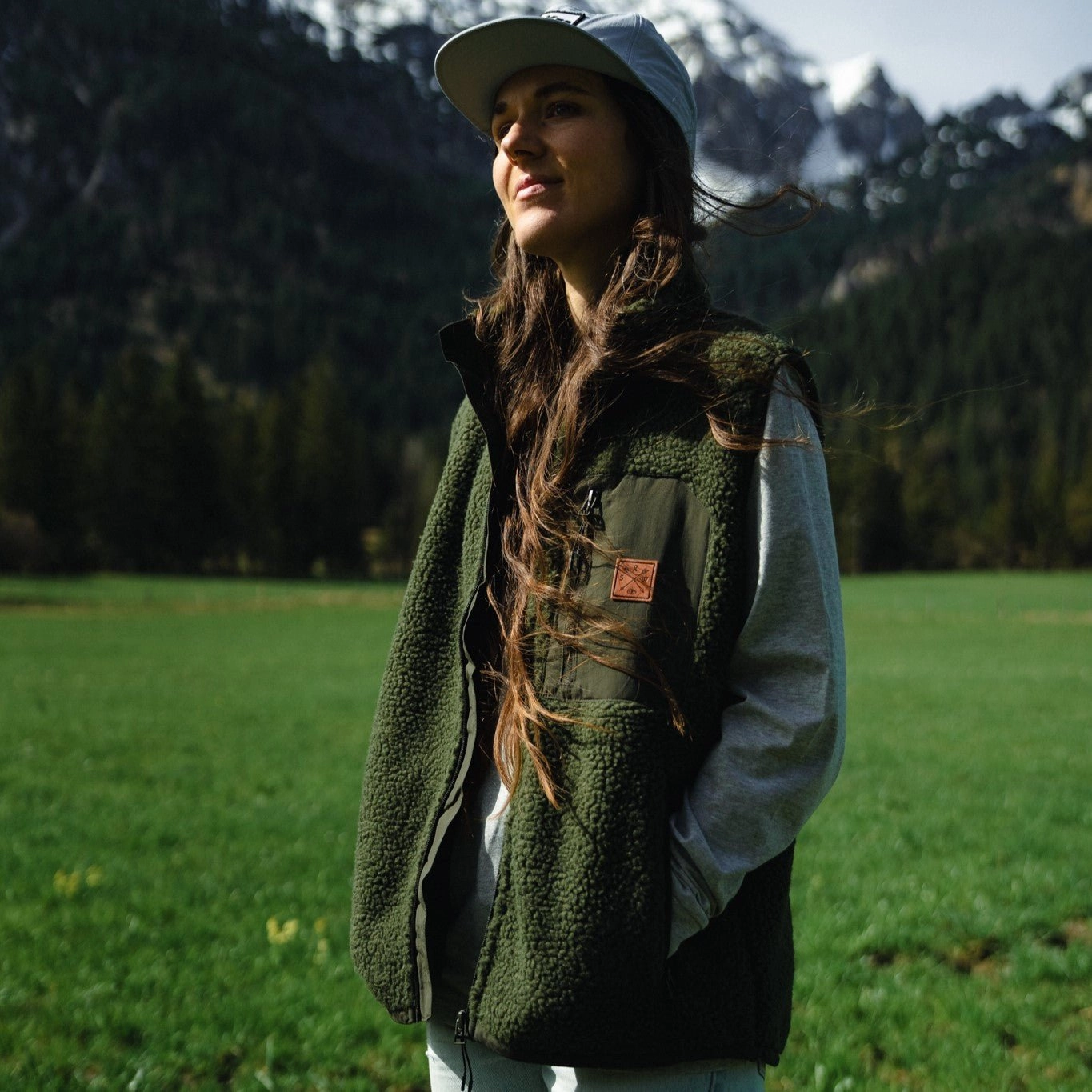 Leisure Wear Recycled "Seeker" Sherpa Fleece Vest