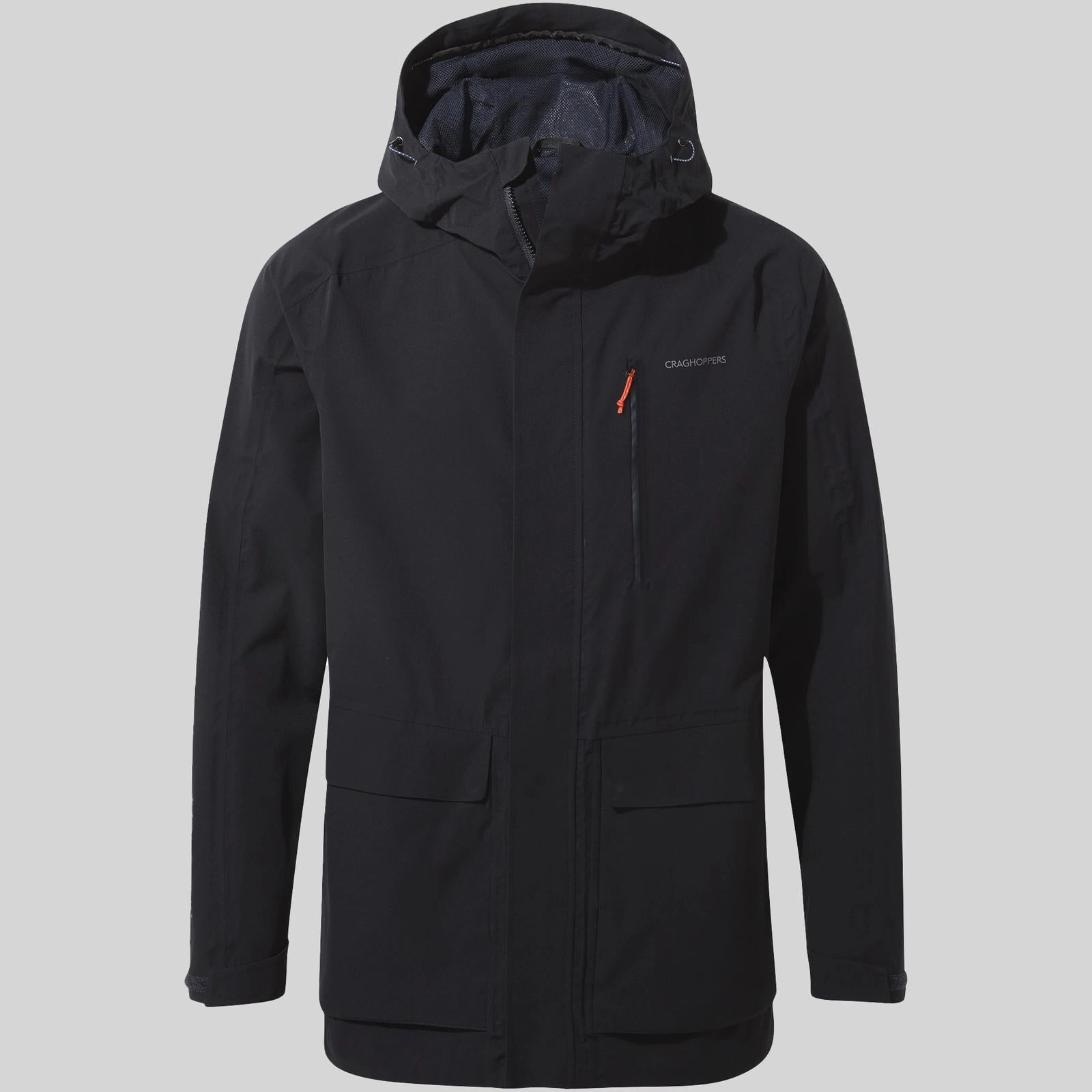 Frictionless Lining Craghoppers Mens Lorton Stretch Waterproof Walking Jacket
