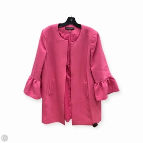 Cotton Twill Stand Up Collar Coat Other By Cmc In Pink, Size: 14