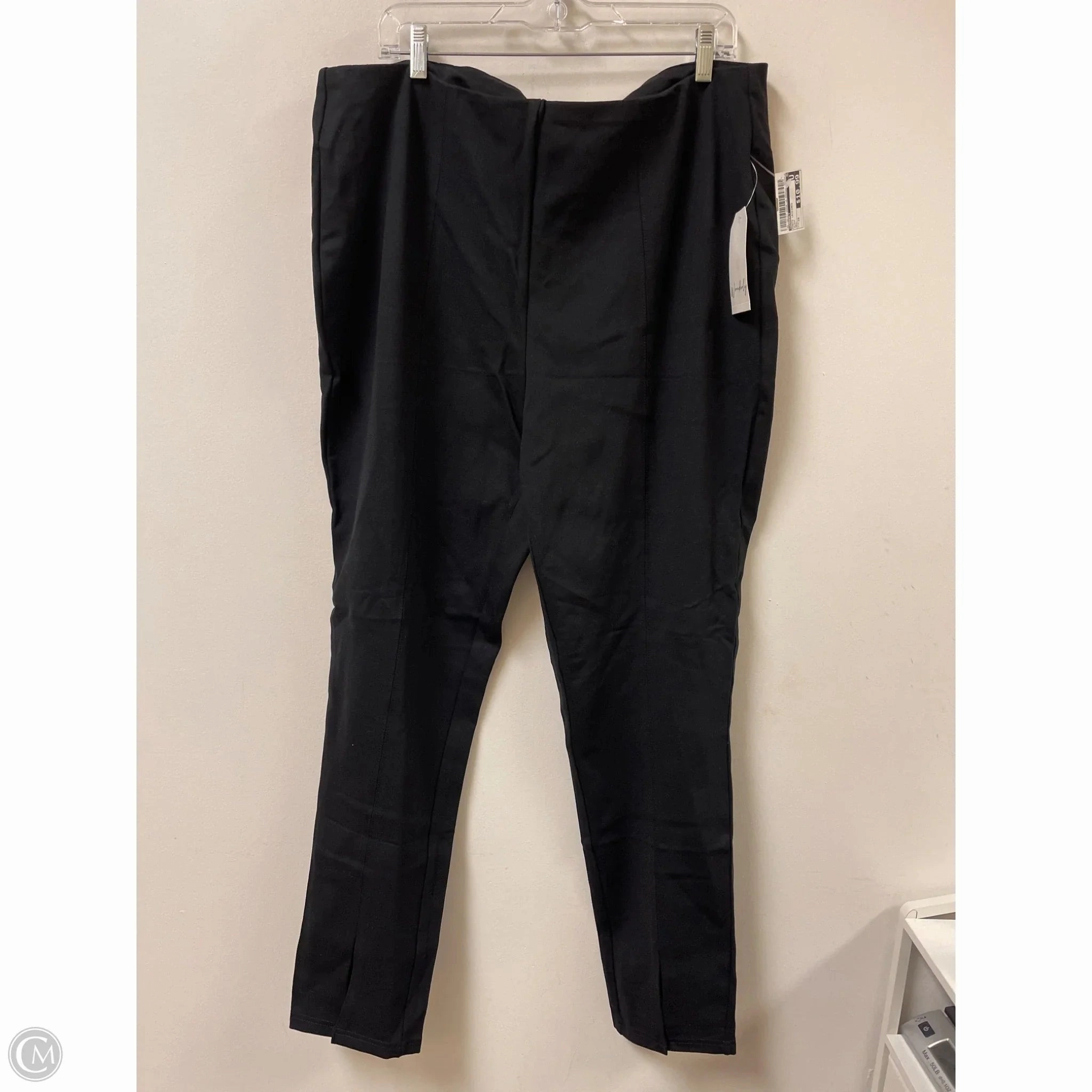 Run Fit Pants Leggings By Wonderly In Black, Size: 2x