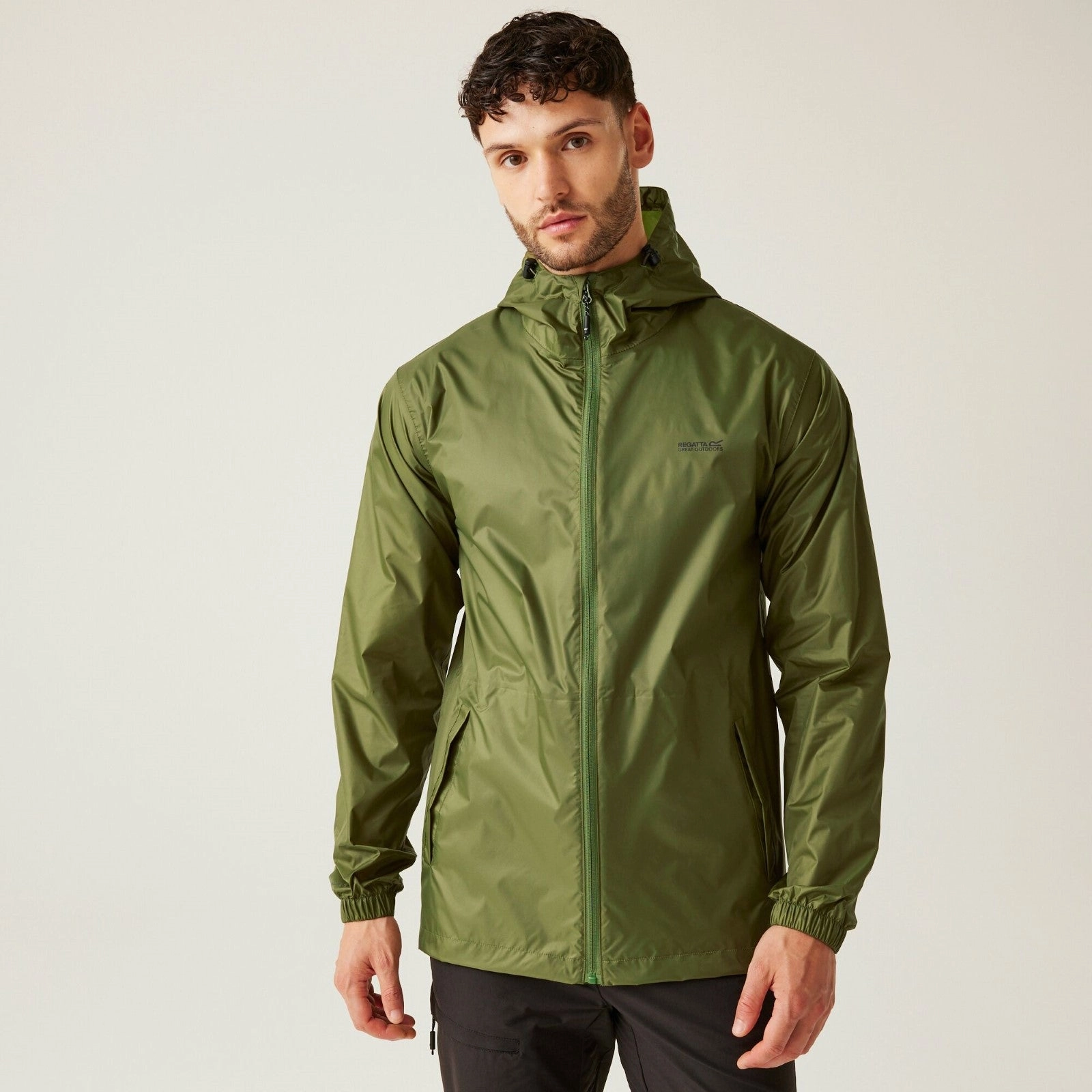 Formal Use Wind Resistant Coating Regatta Mens Pack-It III Waterproof Walking Packaway Jacket