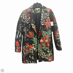 Coat Other By Chicos In Black & Orange, Size: S Hypoallergenic Interior Layer