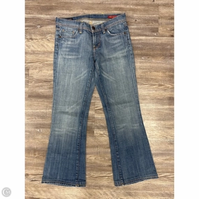 Recycled Cotton Blend Jeans Designer By Citizens Of Humanity In Blue Denim, Size: 2