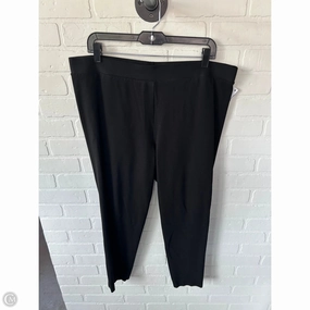 Slim Fit Hiking Trail Moisture Wicking All Ages Pants Leggings By Two By Vince Camuto In Black, Size: 16