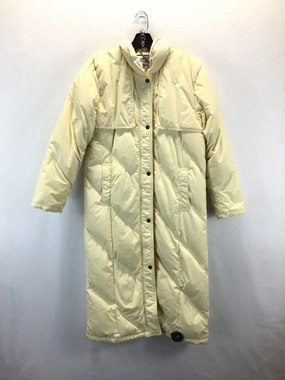 Coat Puffer & Quilted By Clothes Mentor In Yellow, Size: M RubberizedTrim Casual City