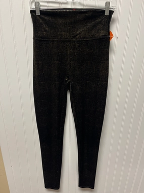 Essential Piece Pants Leggings By Spanx In Black, Size: M