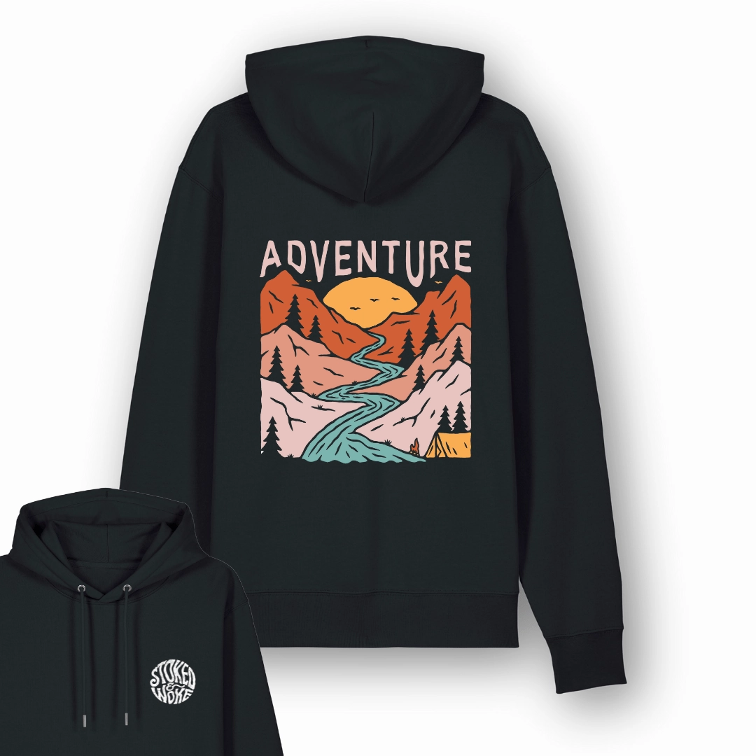 Organic "Adventure" Hoodie picnic wear