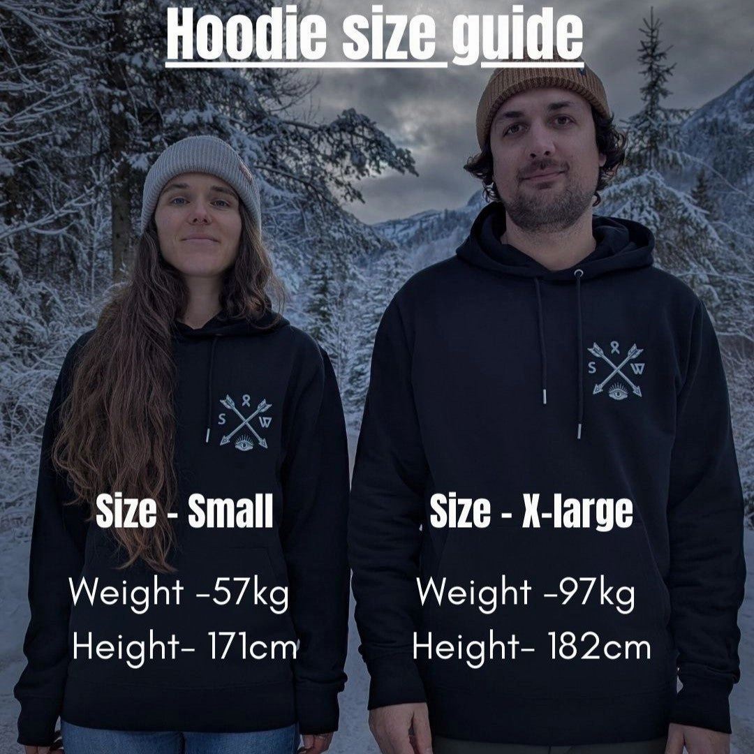 Organic "Adventure" Hoodie Quick Movement Fit