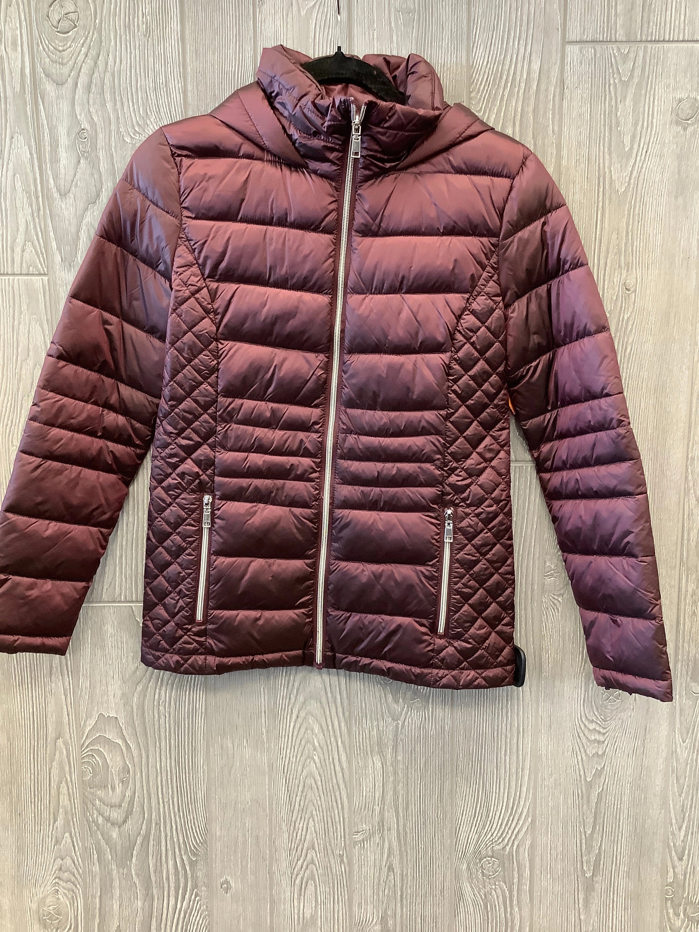 Coat Puffer & Quilted By Black Rivet In Red, Size: S Classic Fit Flexible Shoulder Gussets