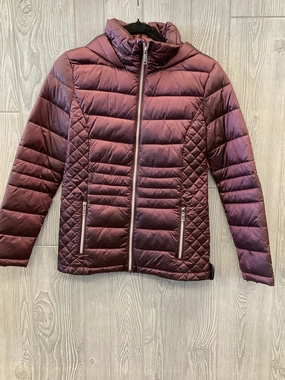 Coat Puffer & Quilted By Black Rivet In Red, Size: S Classic Fit Flexible Shoulder Gussets