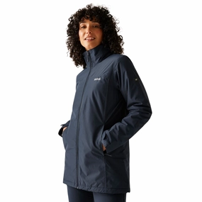 Stretch Fit Long Length Regatta Womens Tamlin Insulated Long Length Waterproof Jacket