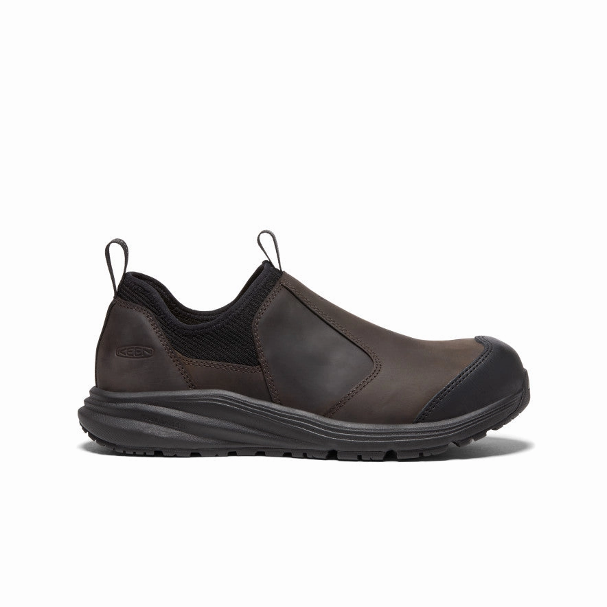 Comfort Memory Foam Men's Vista Energy  Shift ESD (Carbon Toe)  |  Coffee Bean/Black