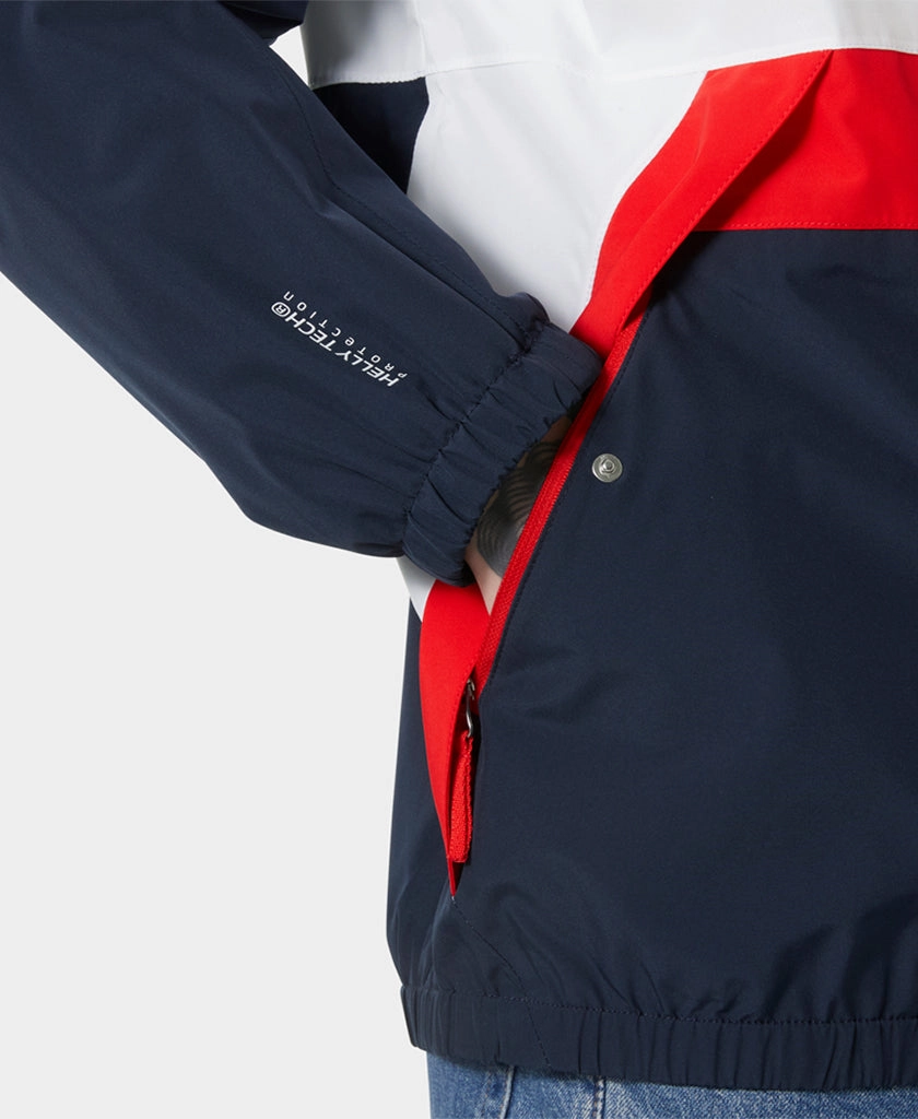 Refined Style CompressionResistant KOSTER RAIN JACKET, Navy