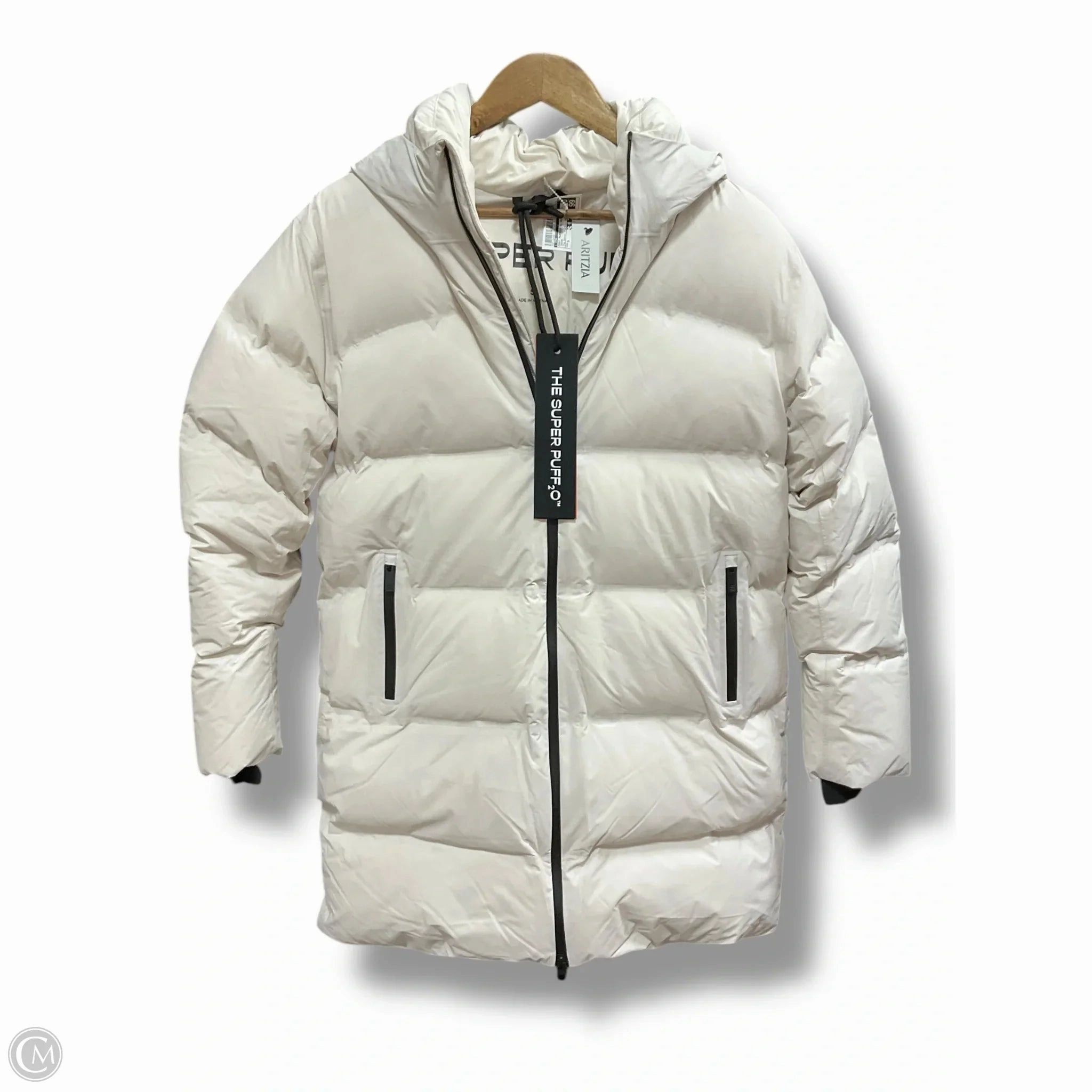 Coat Puffer & Quilted By Cma In Cream, Size: S Comfort Fit Design Bonded seams