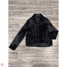 Coat Other By Eileen Fisher In Black, Size: M DoubleLayeredEdges AntiStaticLayer