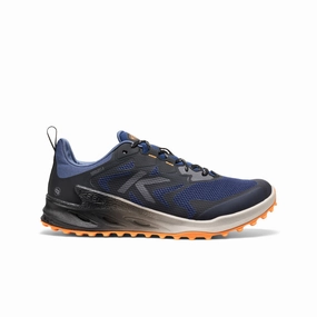 Subtle Look Men's Zionic NXT Waterproof Hiking Shoe  |  Naval Academy/Bright Marigold