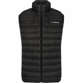 Travel Light Fit Outdoor Activity Lambretta Mens Padded Softshell Bodywarmer - Black