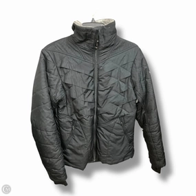 Coat Puffer & Quilted By Columbia In Black, Size: M Multi Purpose Loops Fringe Detail