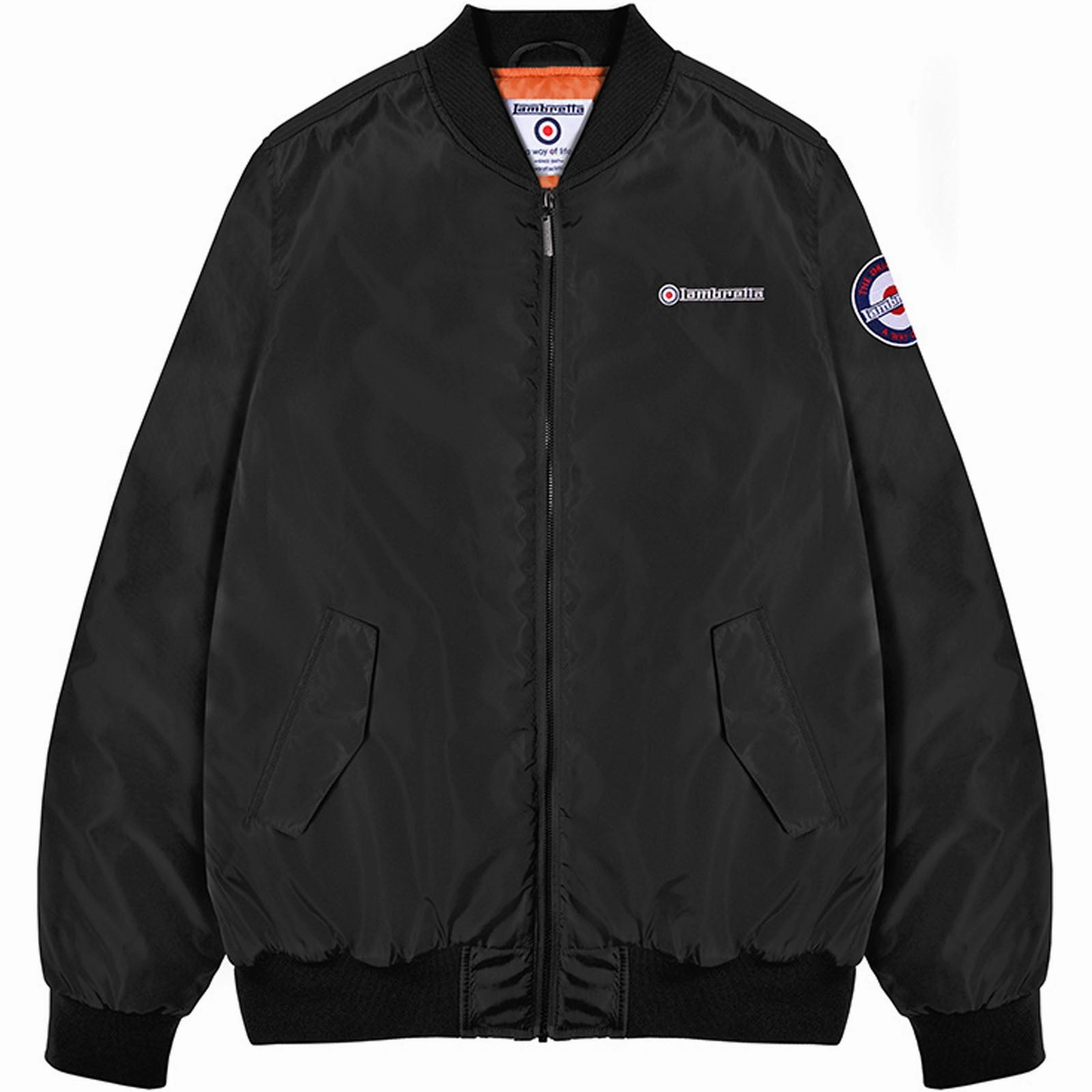 Lambretta MA1 Badged Bomber Jacket Reversible Layer