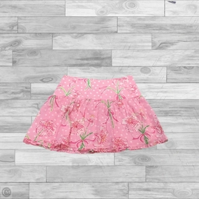 Weekend Vibes Seamless Edging Skirt Designer By Lilly Pulitzer In Floral Print, Size: 4