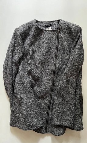 Coat Other By Torrid In Grey, Size: 1x Comfortable fit BondedZipperGuards
