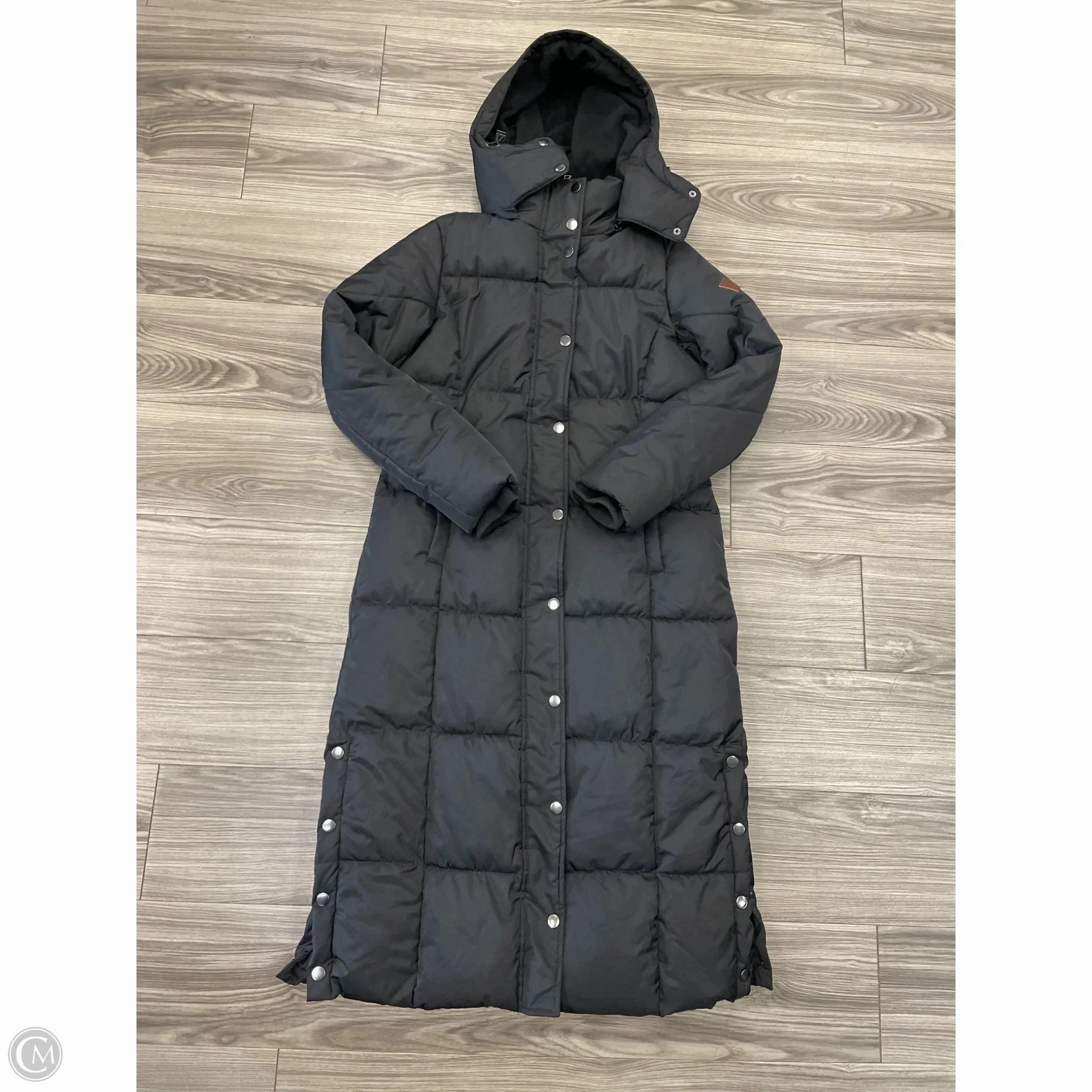 Weather Fit Loose Fit Coat Puffer & Quilted By St Johns Bay In Black, Size: M