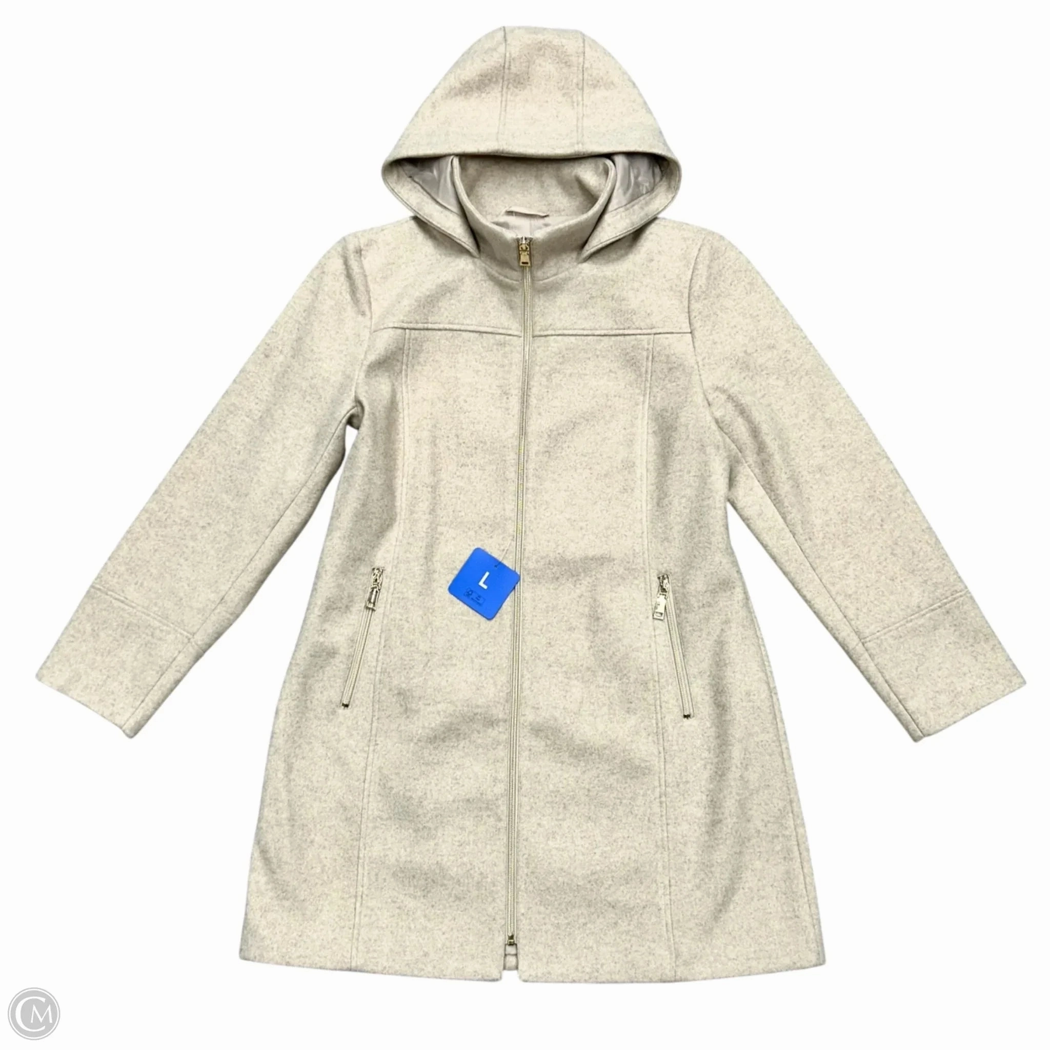 Coat Other By Two By Vince Camuto In Beige, Size: L Mild Weather Layer Compression Fit Design