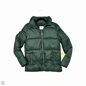 Compact Packable Odor Resistant Treatment Coat Puffer & Quilted By Old Navy In Green, Size: Xs