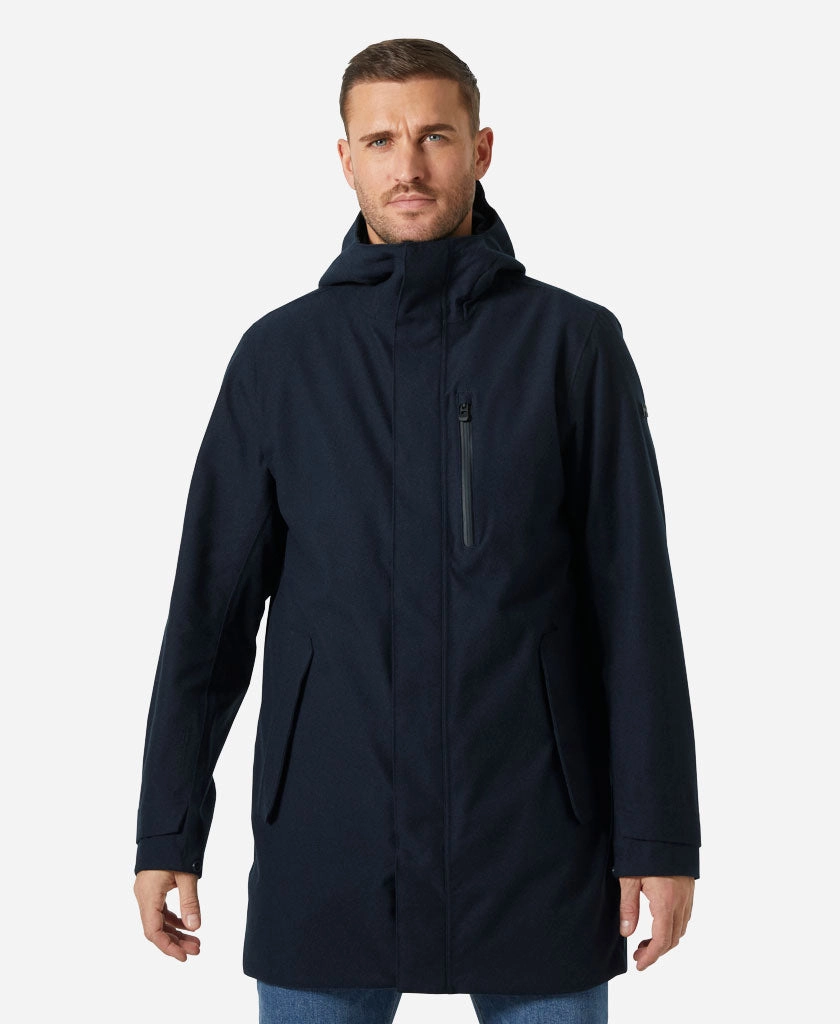 Calm Day Fit Sleek Casual FROGNER JACKET, Navy