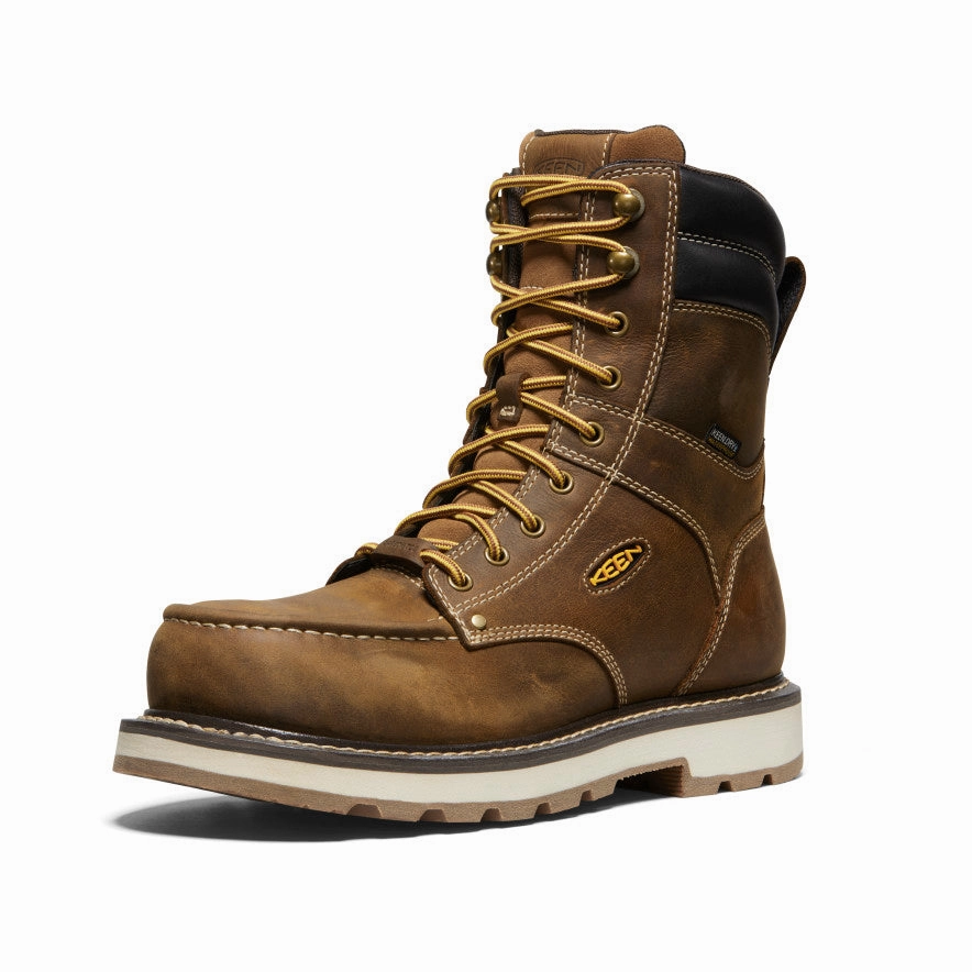 Men's Cincinnati 8" Waterproof 90?? Heel Boot (Carbon Toe)  |  Belgian/Sandshell Temperature Regulating