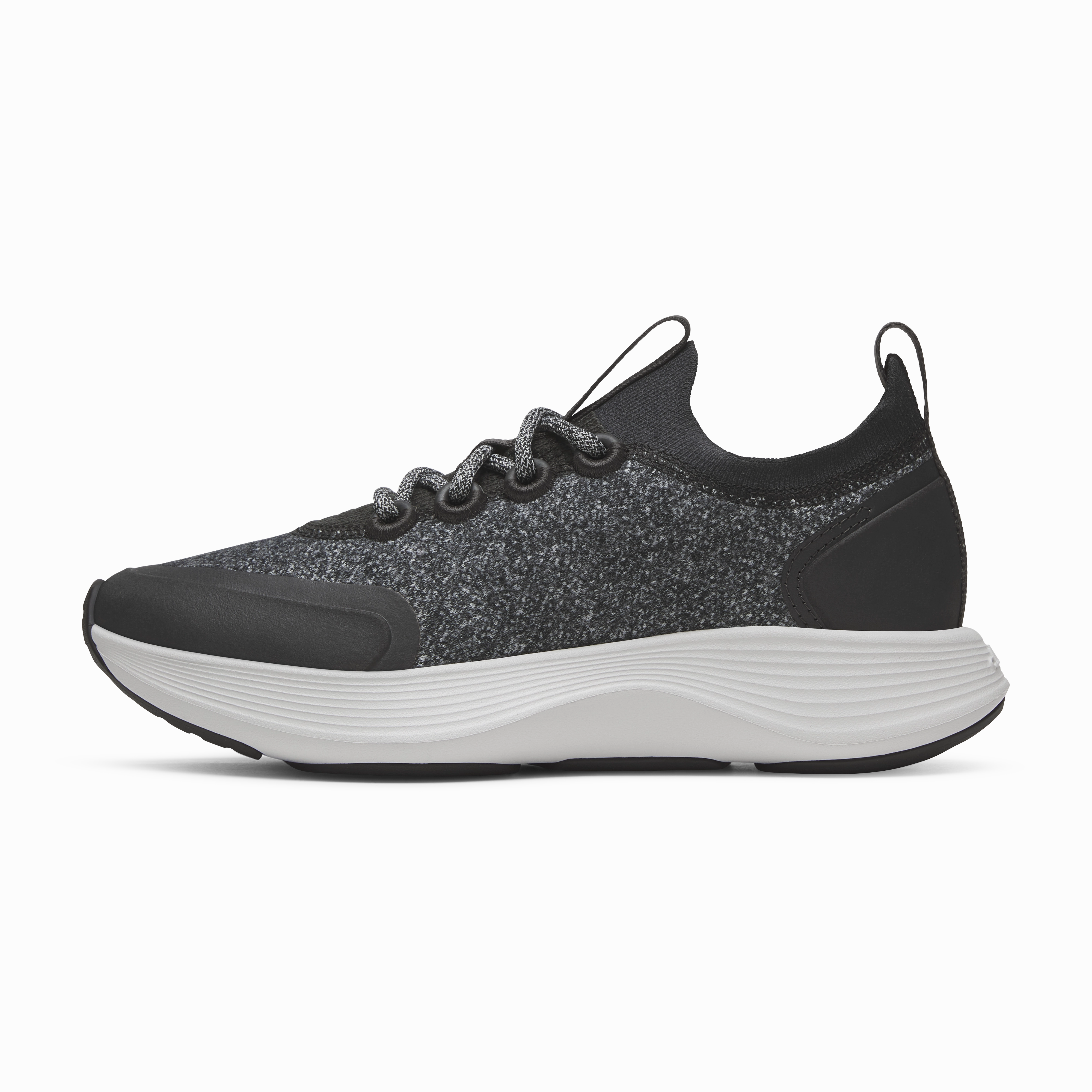 Men's Wool Strider - Dark Grey (Light Grey Sole) Trail Style