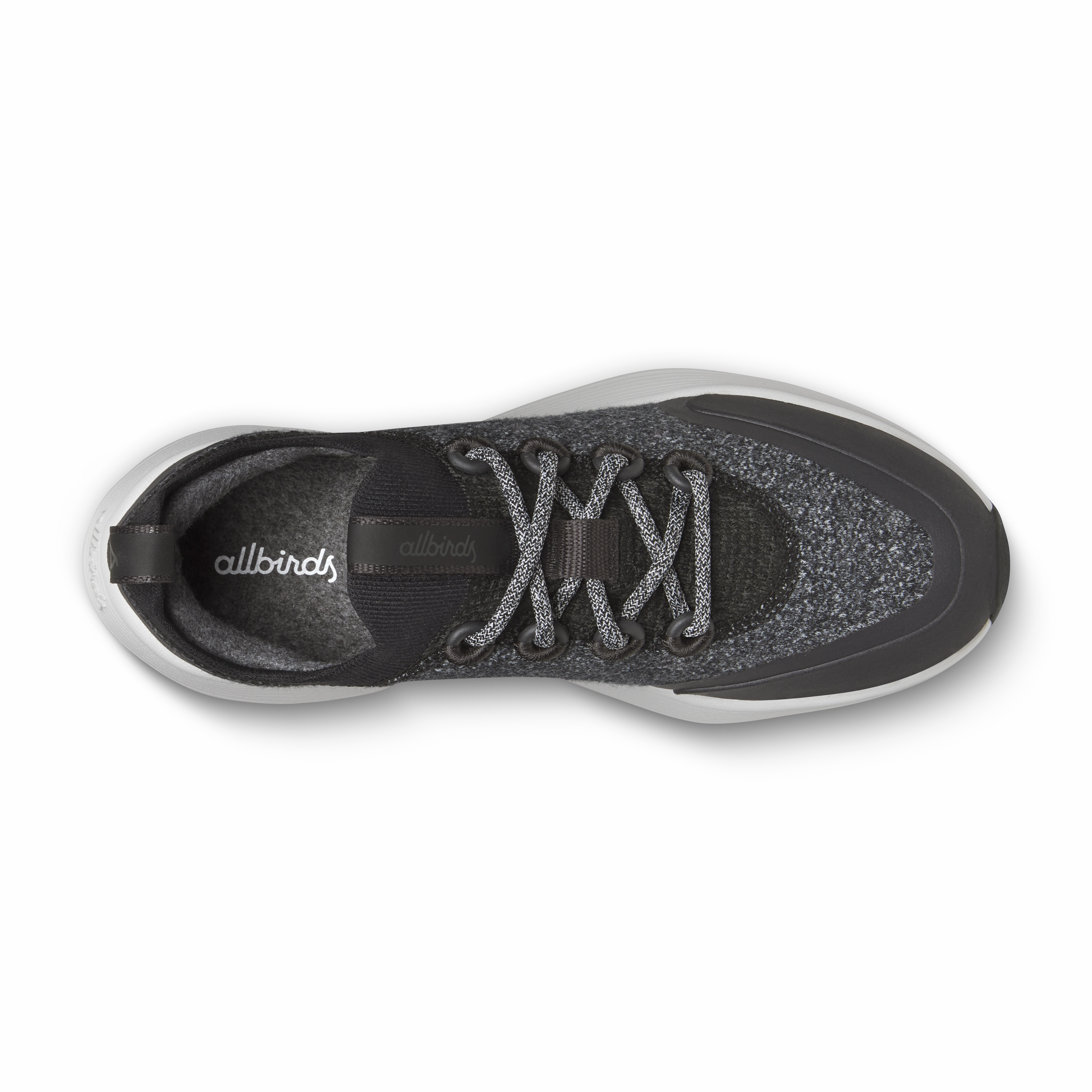 Abrasion Resistant Welding Men's Wool Strider - Dark Grey (Light Grey Sole)