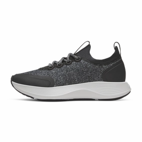 Men's Wool Strider - Dark Grey (Light Grey Sole) Trail Style