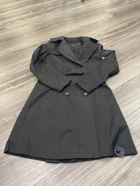 Layer Essential Piece Anti Slip Shoulder Black Coat Designer Ralph Lauren, Size Xs