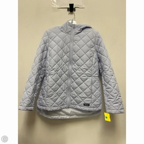 Modular Attachment Loops All Weather Piece Coat Puffer & Quilted By Lands End In Purple, Size: S